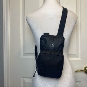 Nike Kyrie crossbody bag sling pack black adjustable 2 compartments unisex